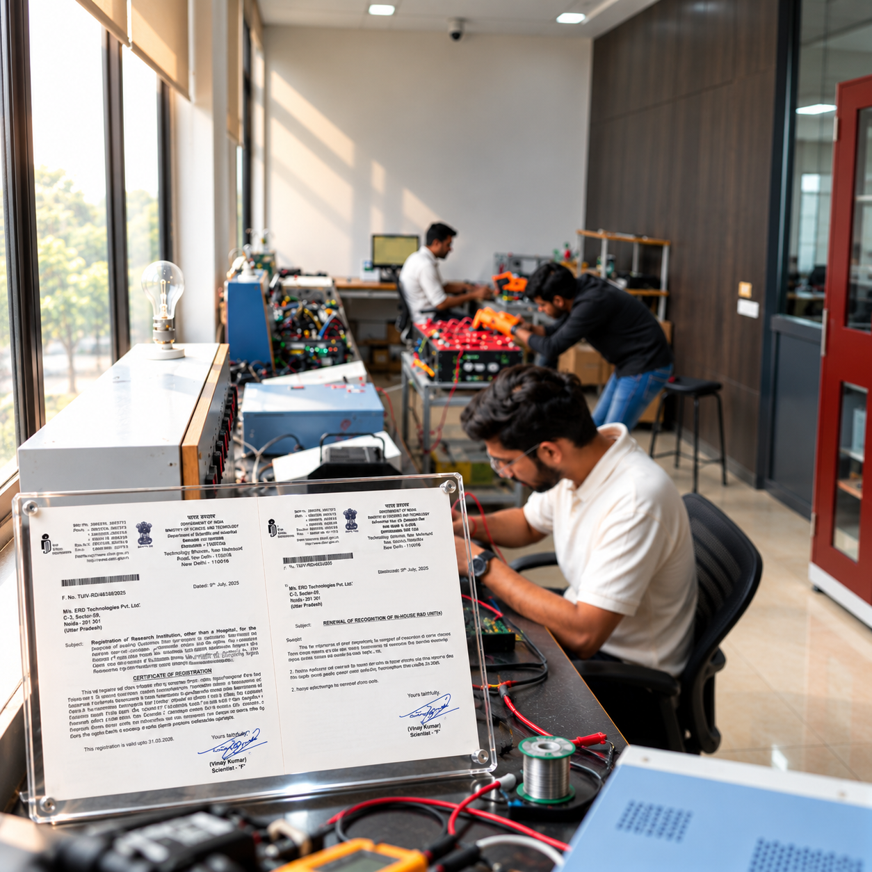 Government-Approved R&D Centre